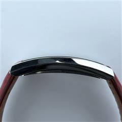 Movado La Nouvelle Tank Watch Men 30mm Black Dial Steel Rectangle